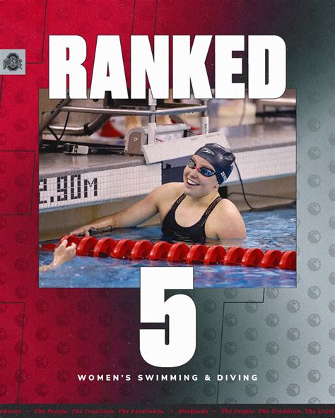 Ohio State Swimdive On Twitter The Buckeyes Remain In The Top 15 In