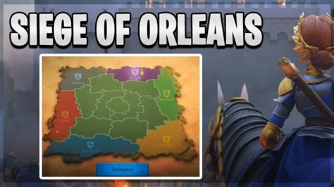 New Kvk Siege of Orléans Map Reveal Rise of Kingdoms YouTube