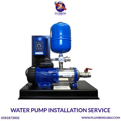 Water Pump Installation Service - 0581873002 - Plumbers Dubai