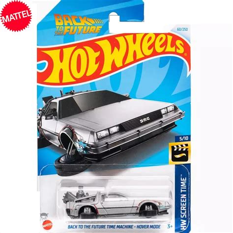 Mattel Hot Wheels Coche Regreso Al Futuro M Quina Del Tiempo Hover Mode Collection Fundido A