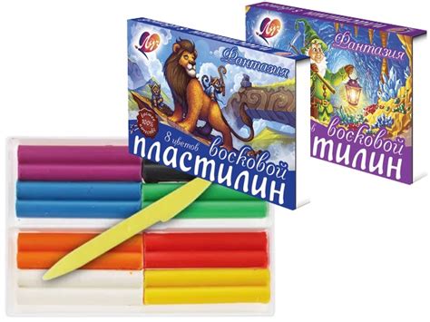 Детский пластилин для лепки торговой марки Луч