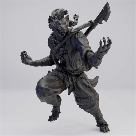 Hot Goblin グノール僧侶 ミニチュア ホットゴブリン TRPG 猛者