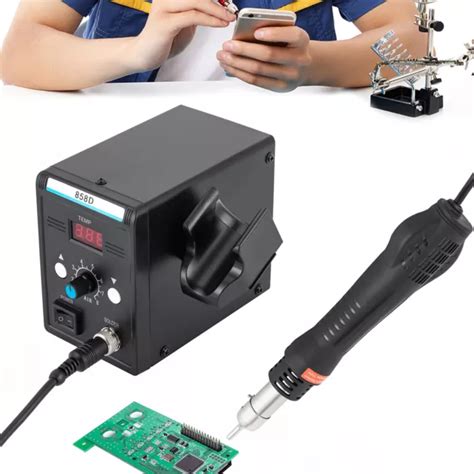 858D HOT AIR Heat Gun SMD Rework Station Iron Solder Soldering Welding AU 65 00 PicClick AU