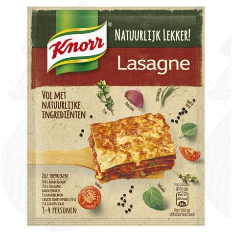 Knorr Maaltijd Mix Natuurlijk Lekker Lasagne G