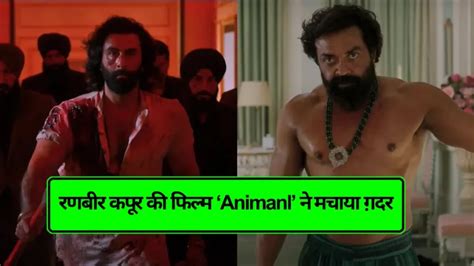 Animal Movie Cast रणबीर कपूर की फिल्म ‘animal ने बॉक्स ऑफिस पर धूम मचाई