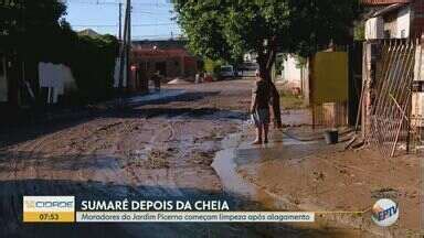 Bom Dia Cidade Campinas Piracicaba Rio Quilombo Transborda E Alaga