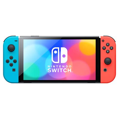 Nintendo Switch Modèle Oled Bleu Néonrouge Néon My Nintendo Store