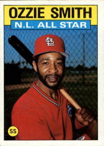 1986 Topps 704 Ozzie Smith AS NM MT EBay