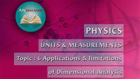 Physics Th Units Measurements Topic Applications