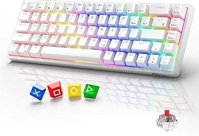 Amazon Redragon K Hot Swappable Mechanical Keyboard Customized Rgb Backlit With Volume