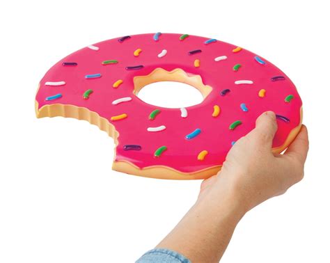 Buy Flying Food Pink Donut Frisbee At Mighty Ape Australia