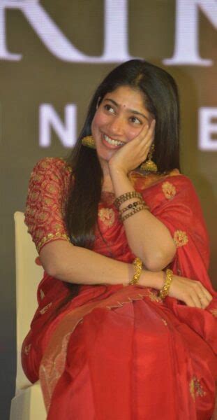 Sai Pallavi Looks Ravishing In A Red Saree At Shyam Singha Roy