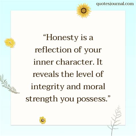 honesty quotes  inspire trust integrity