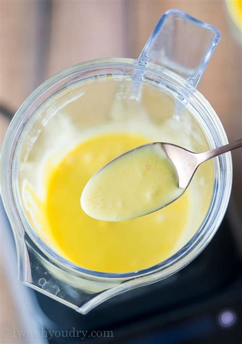 Easy Blender Hollandaise Sauce I Wash You Dry