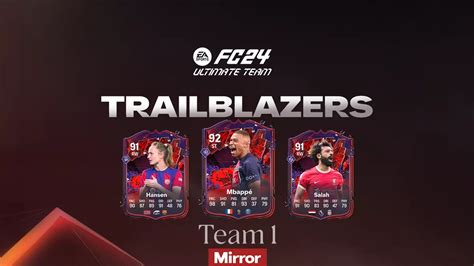 EA FC 24 Trailblazers Team 1 Revealed PSG And Barcelona Stars Headline