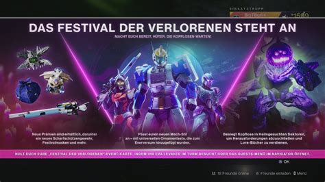 Destiny 2 063 Weekly Reset 18 10 22 Übersicht Festival Der Verlorenen Vorhut Booster😄[hd