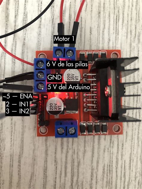 C Mo Utilizar Puente H Con Arduino Controlar Motor De Cd