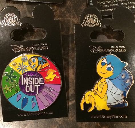 Hong Kong Disneyland Inside Out Pins Disney Pins Blog