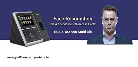 ESSL EFace 990 Face Recognition Time Attendance Door Access Control