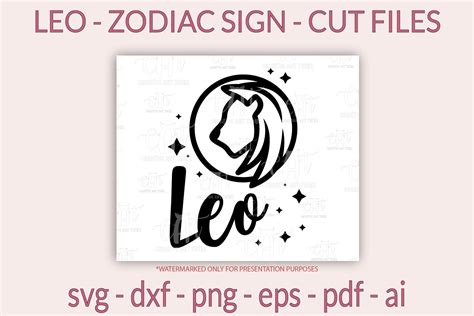 Leo Zodiac Svg