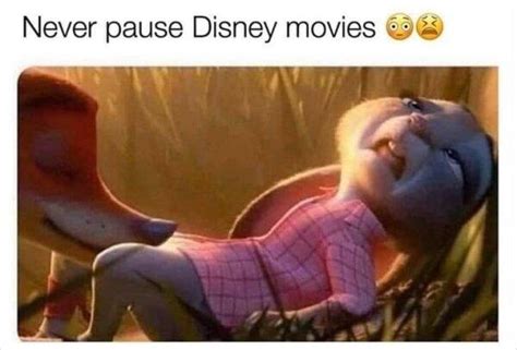 Never Pause Disney Movies Meme