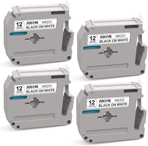 Amazon 4 Pack AKen M K231 Compatible Label Tape Replacement For