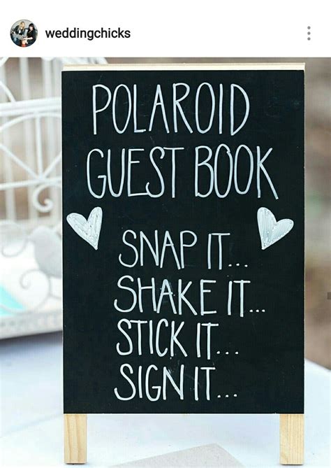 Polaroid Guest Book Polaroid Guest Book Wedding Guest Book Guest Book