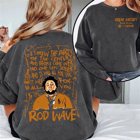 Rod Wave Nostalgia Png Rod Wave Png Nostalgia 90s Rap Music Png Rod Wave Great Gatsby Png Etsy