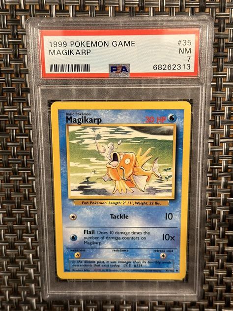 MAGIKARP SHADOWLESS POKEMON TCG Values MAVIN