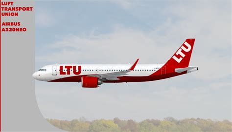 Ltu Germany Airbus A320neo Ltu Luft Transport Union Reborn