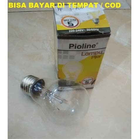 Jual LAMPU PIJAR 5 WATT PIOLINE PS55 AWET DAN PANASNYA BAGUS Shopee