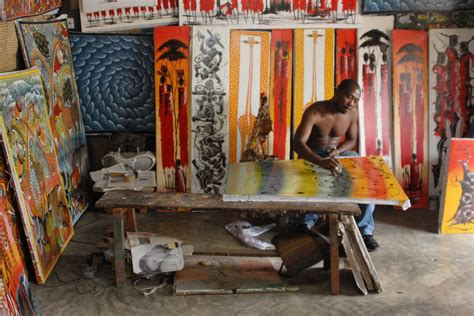 A Painter In Stone Town Zanzibar Smithsonian Photo Contest