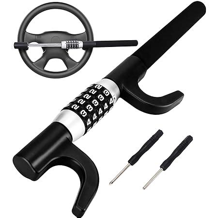 Amazon Tevlaphee Steering Wheel Lock Anti Theft Security