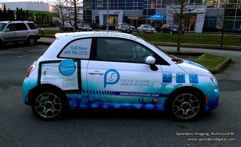 Great Vehicle Wrap Done By Speedpro Imaging Richmond Bc For Proof Of