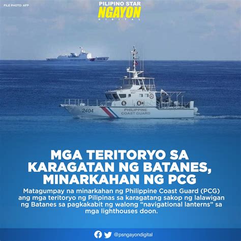 Philippine Coast Guard On Twitter RT Psngayondigital Pinangunahan