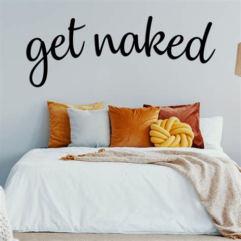 Get Naked Metal Wandkunst über Bett und Badezimmer Wand Dekor Paare