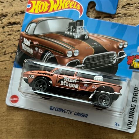 Hot Wheels 62 Corvette Gasser Bran’s Diecast