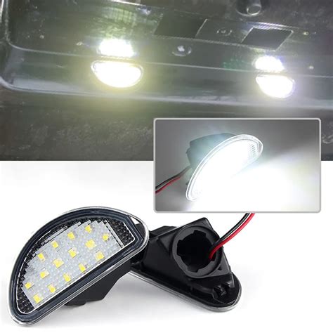 Pcs Smd Led Car Auto Licence Number Plate Light Lamp White