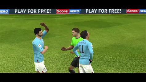 Manchester City Vs Allstar Xi 1 0 Dream League Soccer YouTube