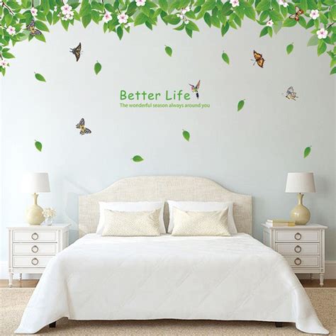 Jual Reliza Wall Sticker Better Life Renda Hijau Stiker Dinding Hanging