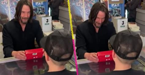 Keanu Reeves Conoció A Un Pequeño Fan Y El Momento Conmovió Al Internet