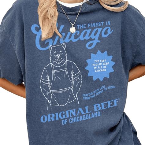 Retro The Bear Tv Show Graphic T Shirt Vintage Original Beef Of