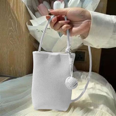 Qiilu Sac Bandoulière Femme en Cuir PU Mini Portefeuille Pratique pour