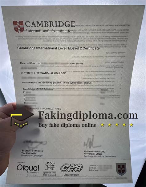 How To Order Cambridge GCE Fake Certificate Buy Fake Diploma Order