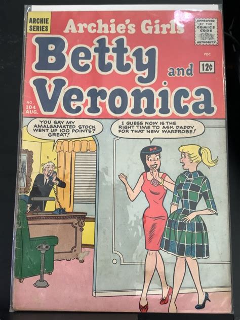 Archies Girls Betty And Veronica 104 1964 Comic Books Silver