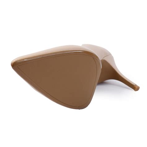 Scarpin Lia Line Couro Nude