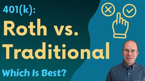 Roth 401k Vs Traditional 401k Which Is Best For You YouTube