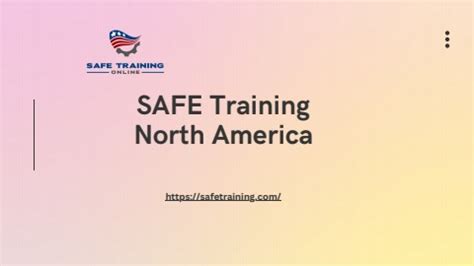 Safe Training North America