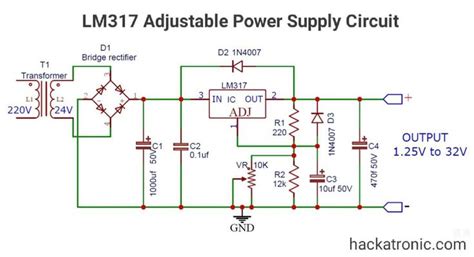 Adjustable Power Supply Circuit - MikaelakruwMontoya