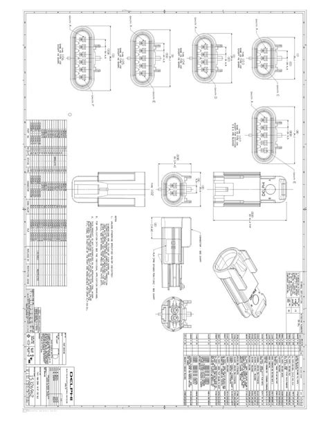 Aptiv Gt Automotive Connectors Datasheets Mouser